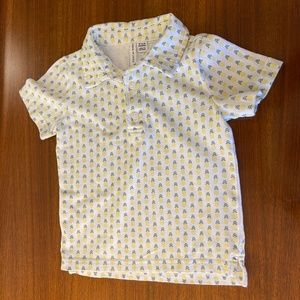 Janie and Jack Pineapple Polo